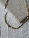 Thick rope necklace