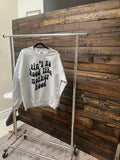 Ain’t no hood like motherhood crewneck