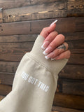 Sand Motherhood crew neck